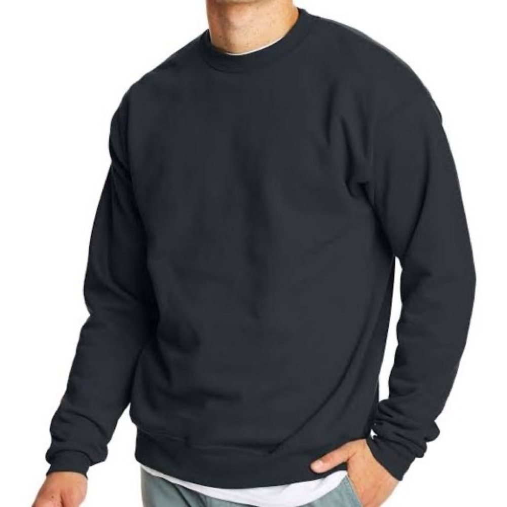 Small black Hanes crewneck